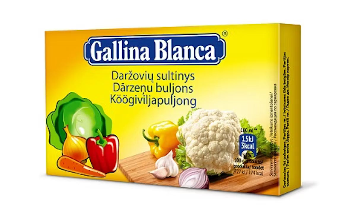 Dārzeņu buljons Gallina Blaca 12x10g