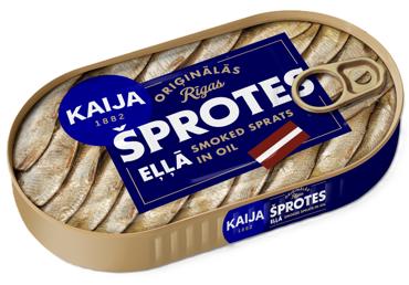 Kaija  Šprotes eļļā  EO 190g