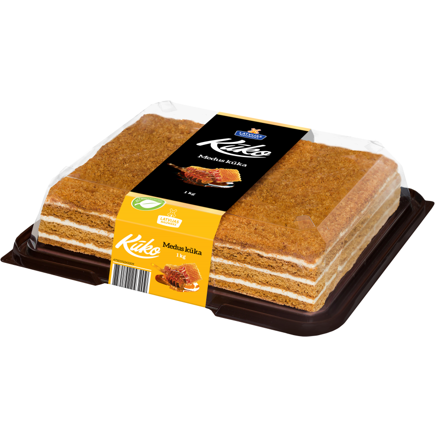 Latvijas maiznieks KŪKO MEDUS biskvīta kūka 1kg