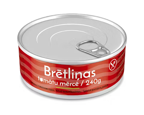 Kaija Brētliņas tomātu mērcē  240 g