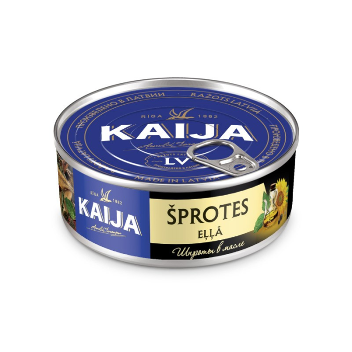 Kaija Šprotes eļļā  240 g