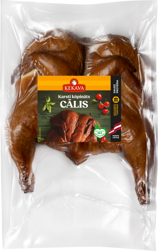 Karsti kūpināts atvērts Cālis, iepakojumā 10,99 кг