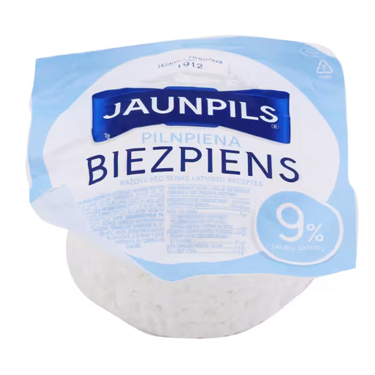 Jaunpils Biezpiens pilnpiena 9% 275г