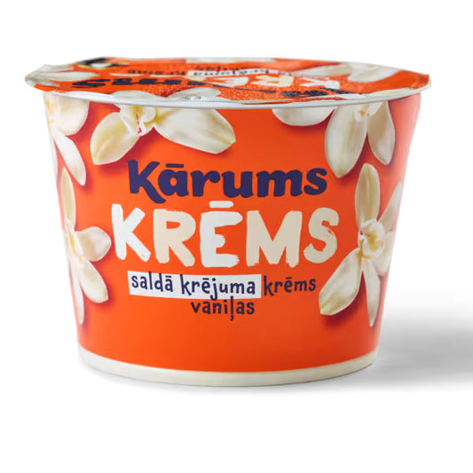 Kārums Saldā krejuma крем ванильный 150г