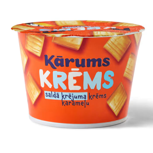 Kārums krējuma krems ar karameļu garšu 150г