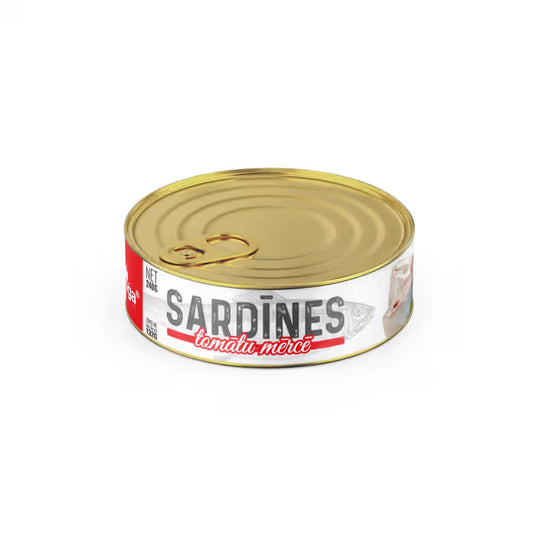 Banga Atlantijas sardīnes  tomātu mērcē 240g