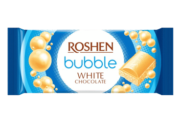 Šokolāde ROSHEN porainā baltā 80g