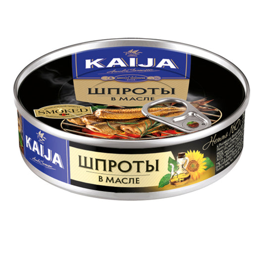 Kaija Šprotes eļļā  160 g