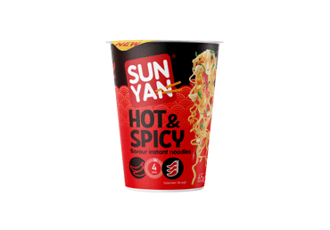 Ātri pagatavojamas nūdeles SUN YAN asa garša 65g