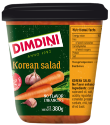 Dimdiņi Salāti Korejas 380g