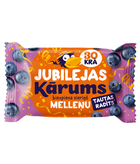 Kārums Biezpiena sieriņš melleņu, 45г