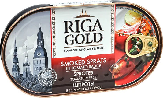 Šprotes tomātu mērcē OLD RIGA 190g