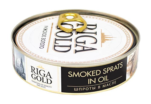 Riga gold Šprotes eļļā  160 g