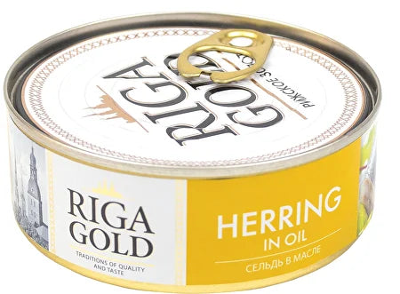 Riga gold Siļķe eļļā 240g