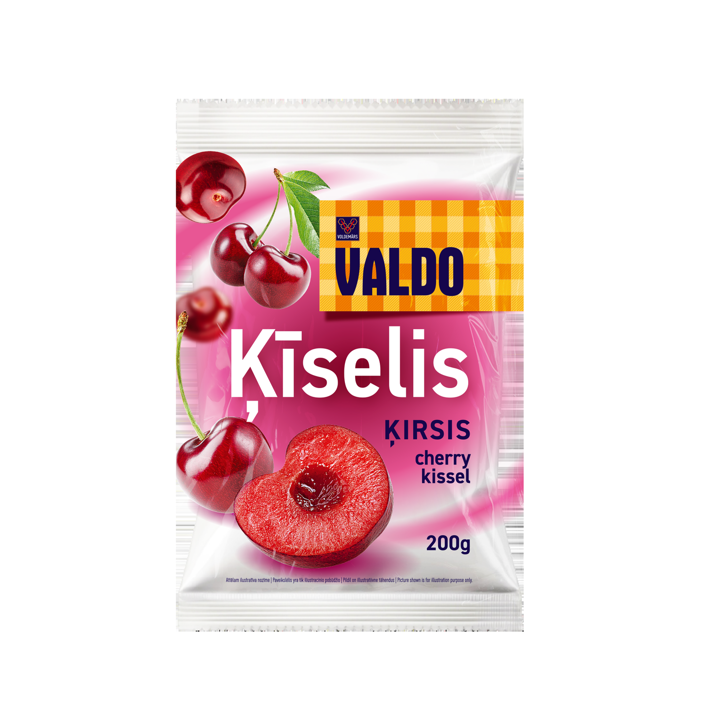 Ķīseļis VALDO ar ķiršu garšu 200 g