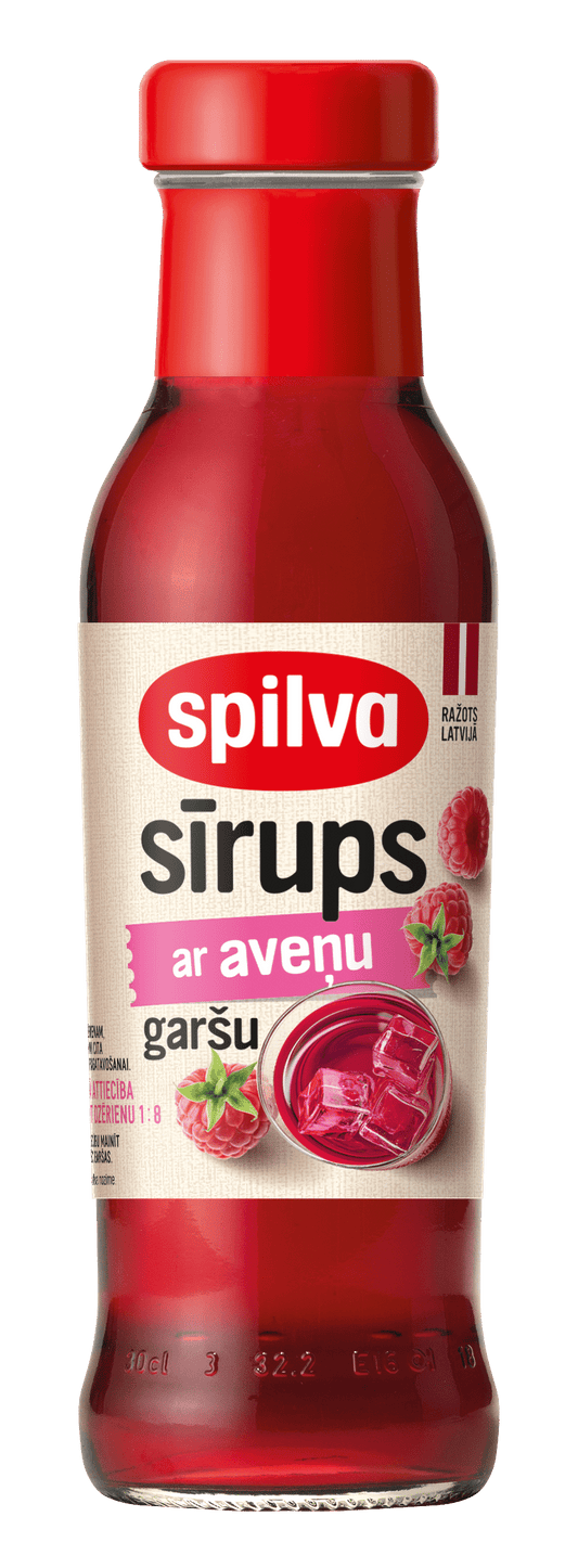 Spilva Sīrups ar aveņu garšu 340g