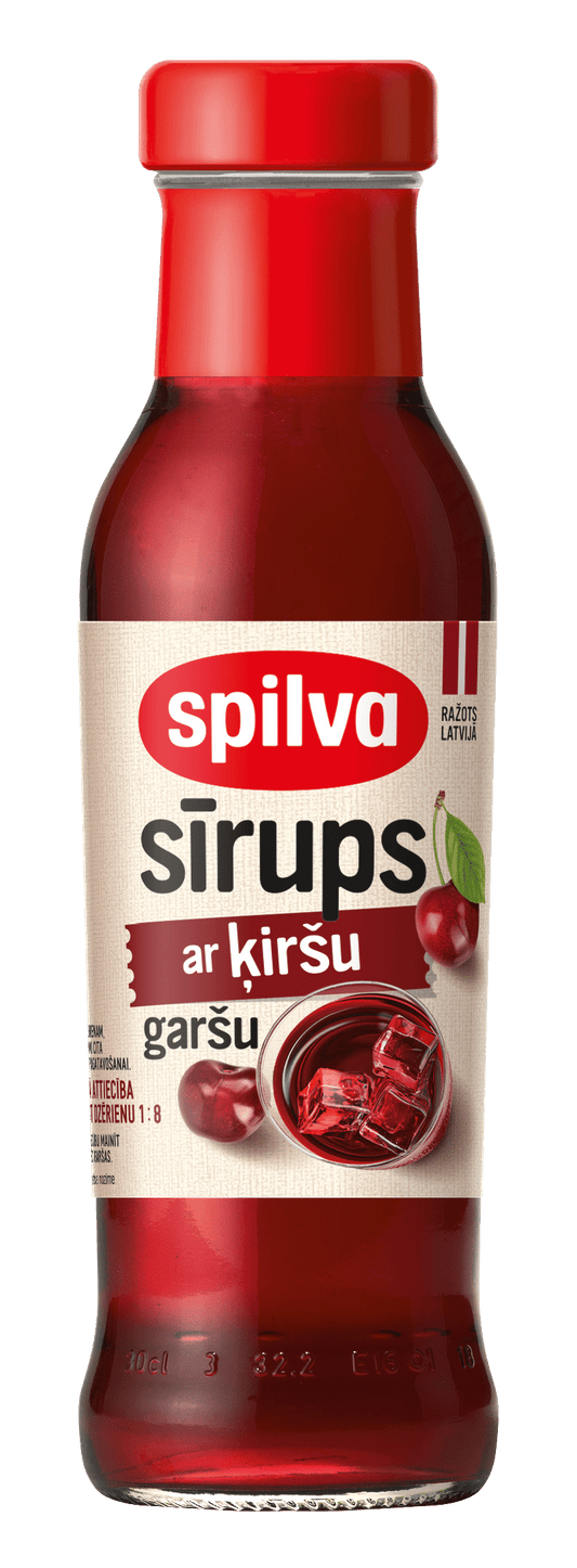 Spilva Sīrups ar ķiršu garšu 340g