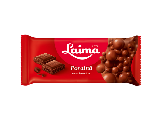 LAIMA PORAINĀ PIENA ŠOKOLĀDE 90g