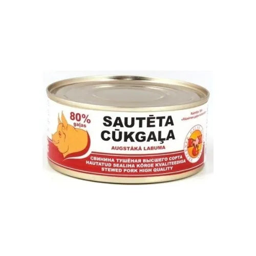 RGK Sautēta cūkgaļa augstākā labuma 325g