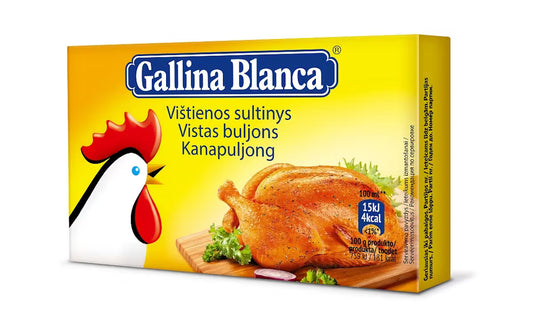 Buljons Gallina Blanca vistas 8x10g