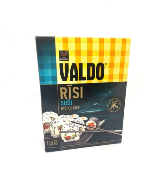 Valdo RĪSI SUŠI Japonika apaļgraudu  0,5kg