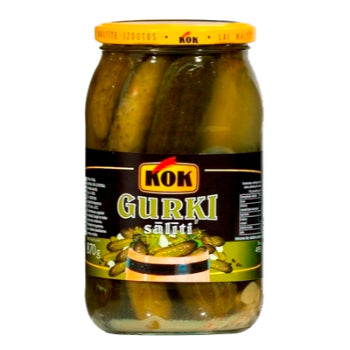 Gurķi sālīti Kok 870g/495g