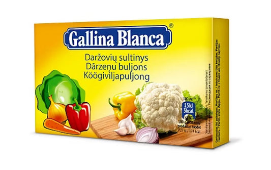 Dārzeņu buljons Gallina Blaca 12x10g