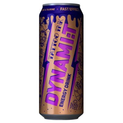 Dynamit Enerģijas dzēriens  Tattoo 0.5l