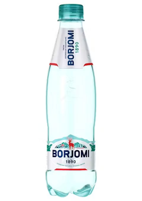 Minerālūdens BORJOMI Dabīgais, PET, 0.5 l