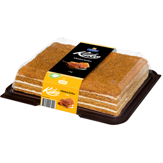 Latvijas maiznieks KŪKO MEDUS biskvīta kūka 1kg