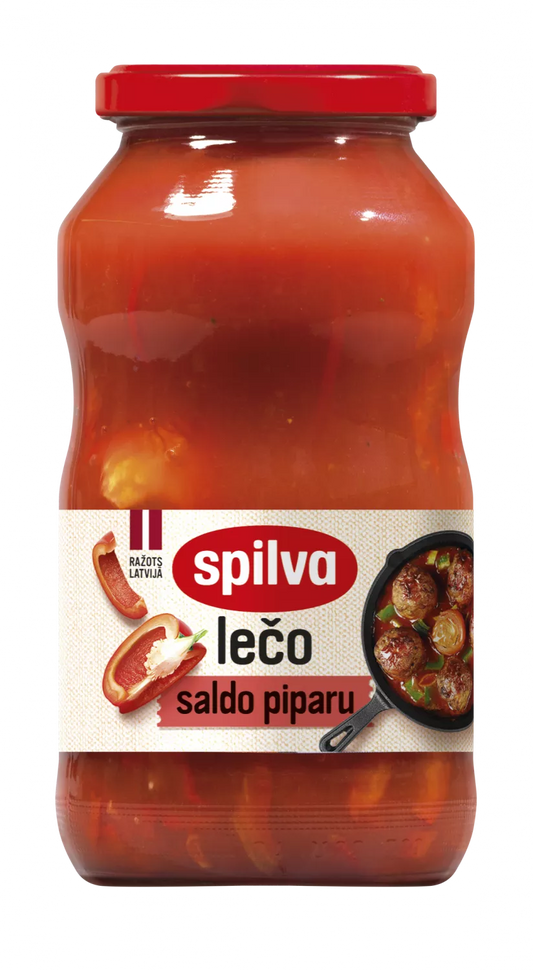 Spilva Saldo piparu lečo 0.72l