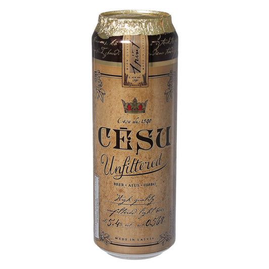 Cēsu alus Nefiltrētais  5,4% Alk. 0,568ml
