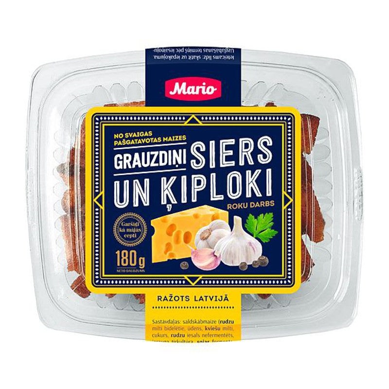 MARIO GRAUZDIŅI SIERS UN ĶIPLOKI 180g