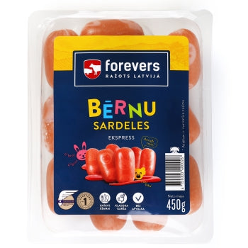Forevers SARDELES VĀRĪTAS BĒRNU EKSPRESS 450G