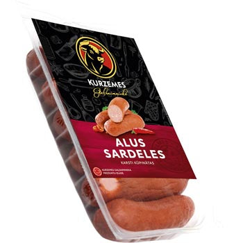 Kurzemnieks SARDELES ALUS KARSTI KŪPINĀTAS 420G