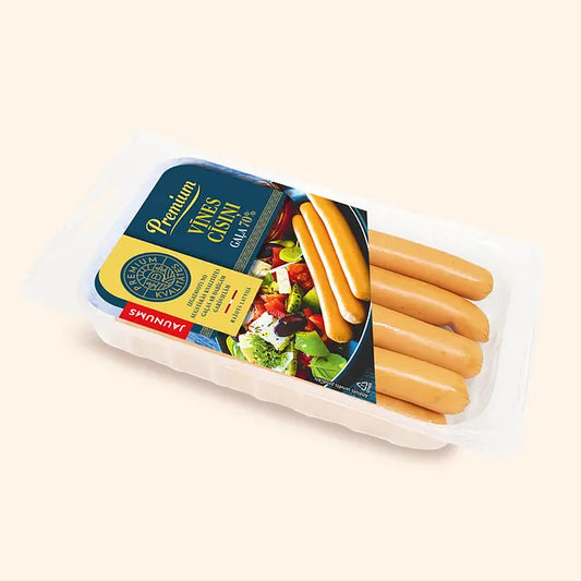 Kurzemes Gaļsaimnieks "Vīnes" cīsiņi Premium 400g