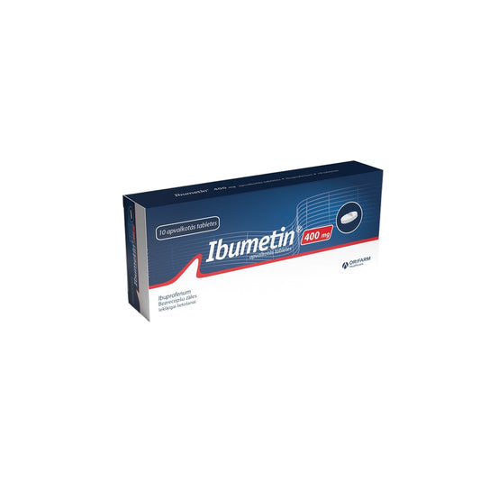 IBUMETIN 400 mg tabletes, 10 gab.