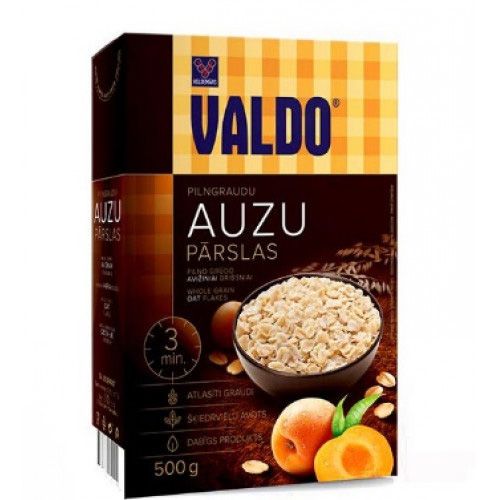 Valdo pārslas&nbsp; pilngraudu 500g