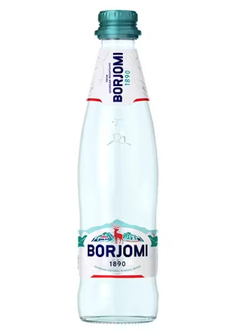 Minerālūdens BORJOMI Dabīgais, stiklā, 0.33l