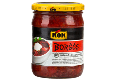 KOK Borščs ar liellopu gaļu 480g