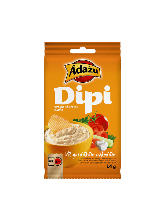 Dipi mērcīte ar dārzeņu garšu