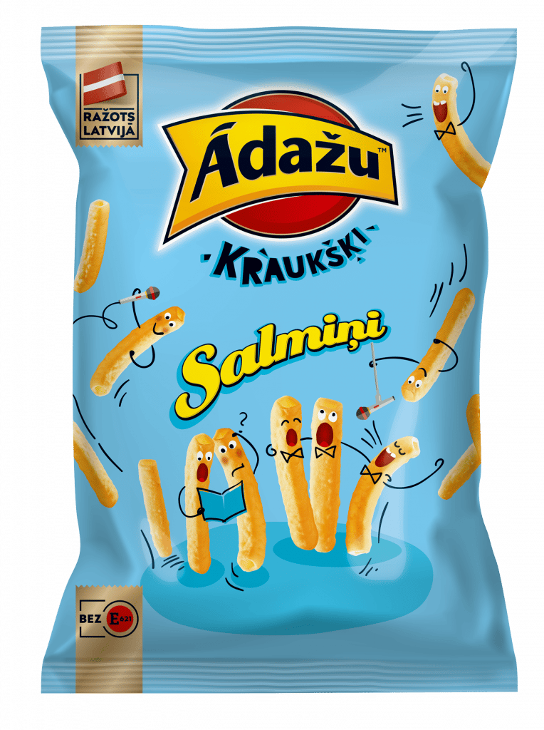 Ādažu Čipsi Kartupeļu salmiņi  100g