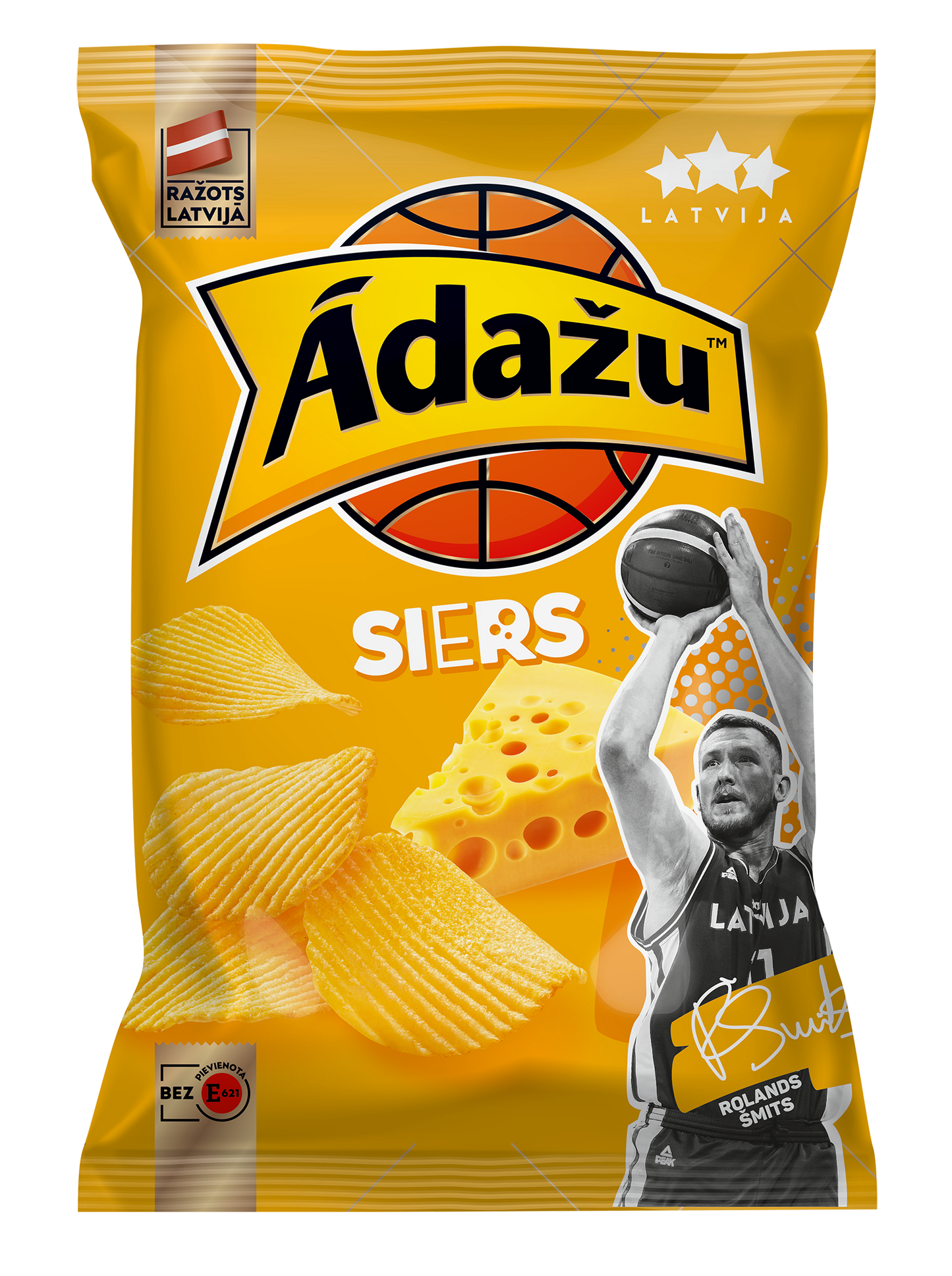 Ādažu Čipsi  Ar siera garšu 130g