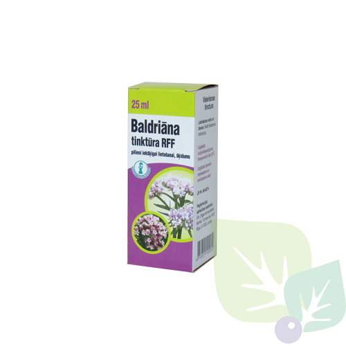 RFF Baldriāna Tinktūra pilieni, 25 ml