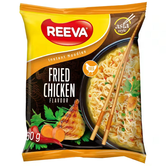 Ātri pagatavojamās nūdeles Reeva Asia Style vistas garšas 60g
