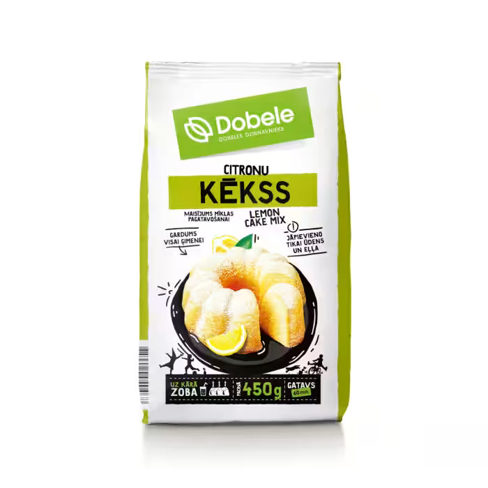 Dobele Mīklas maisījums  citronu kēkss 450g