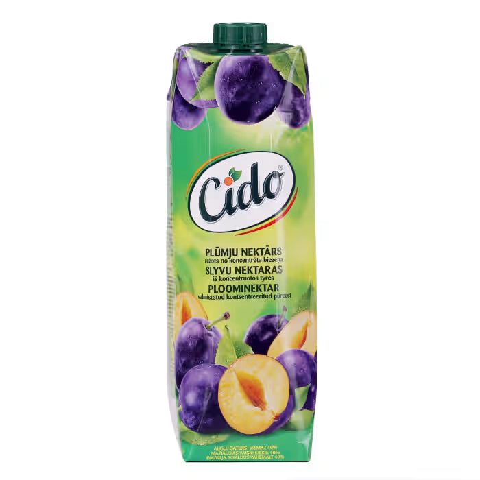 Cido  Nektārs Cido plūmju 1l