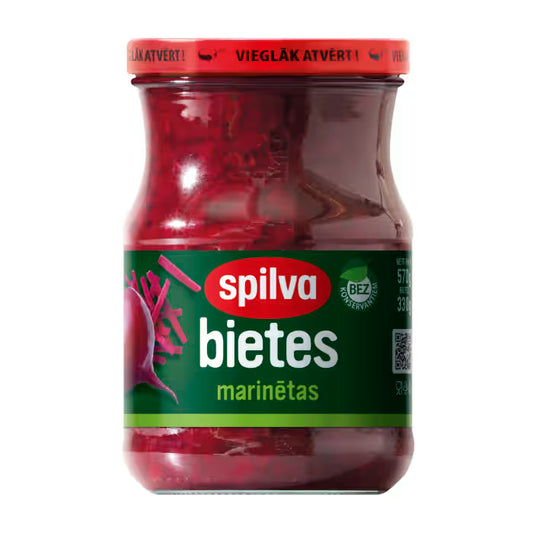 Spilva Marinētas bietes  klasiskās 570g/330g