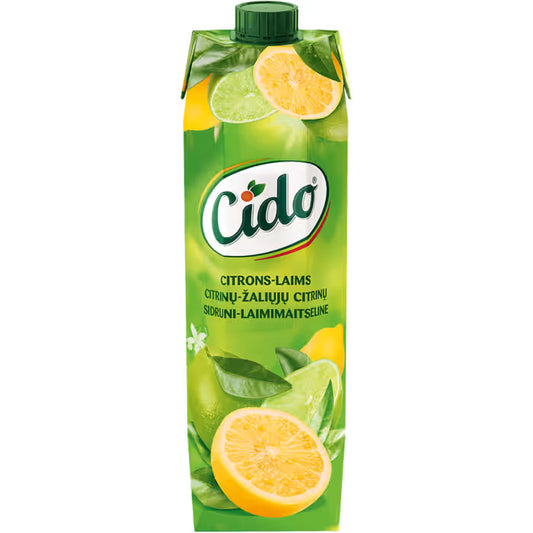 Cido  dzēriens citronu laima 1l