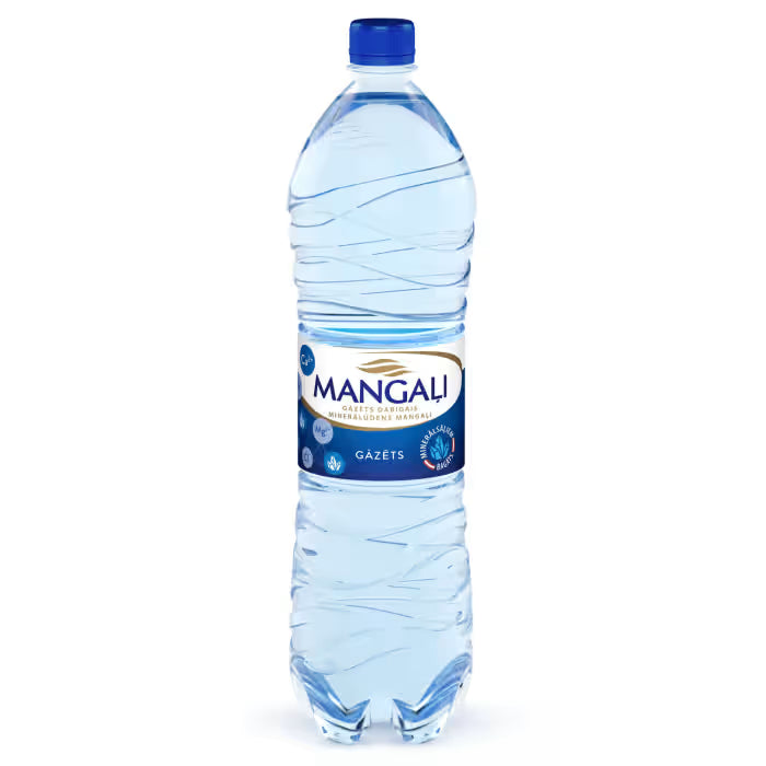 Dabīgais minerālūdens MANGAĻI gāzēts, PET, 1.5 l
